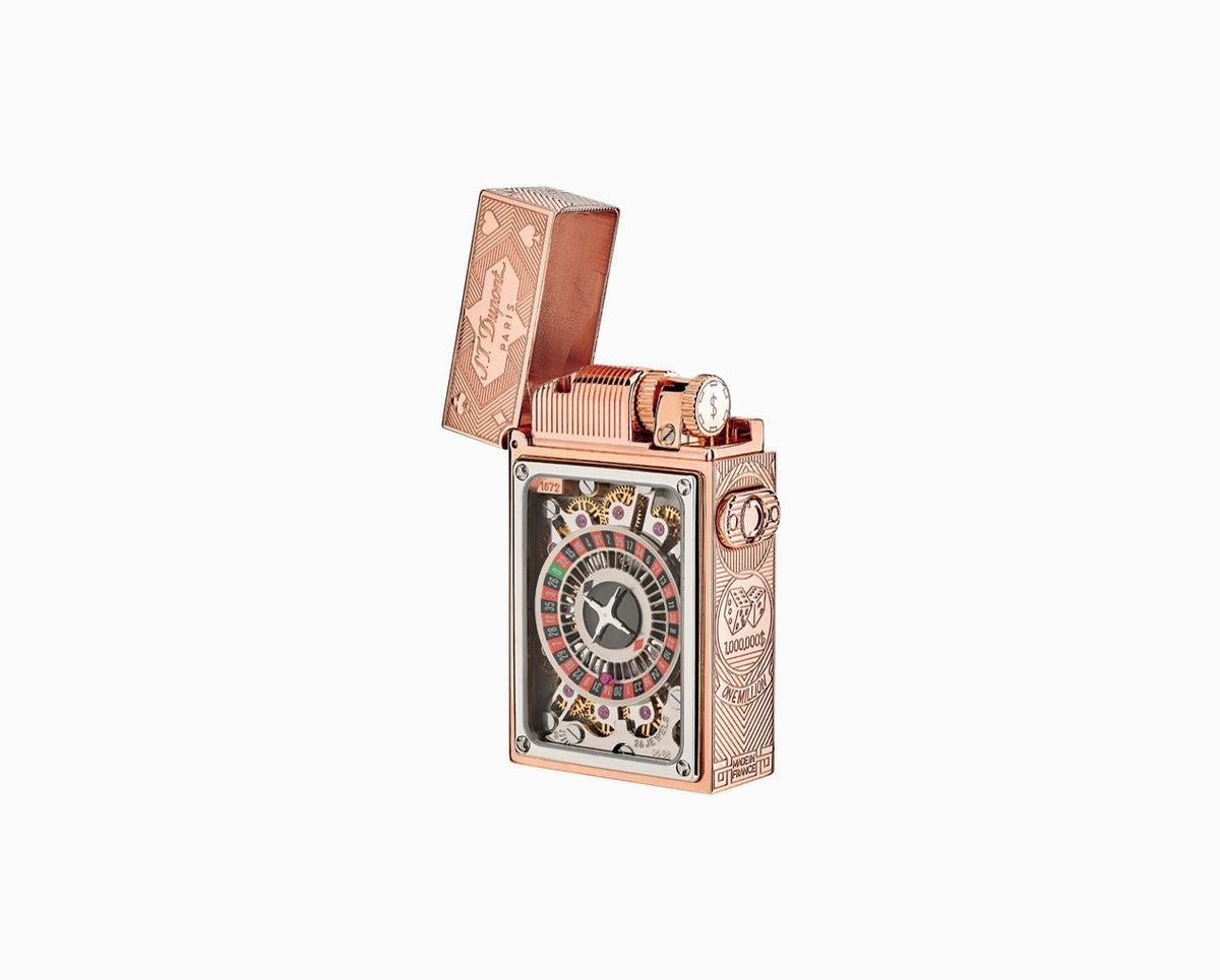 Casino badge_Limited edition color_pink finition_pink - gold 6 - S.T. Dupont Germany